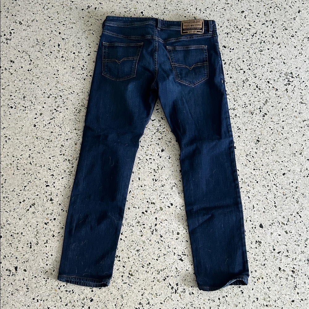 Diesel Men's Dark Blue Slim Jeans 34 - Picture 5 of 6